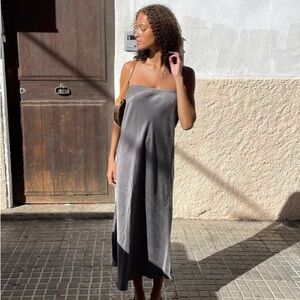 Djerf Ave Vision Skirt in Storm